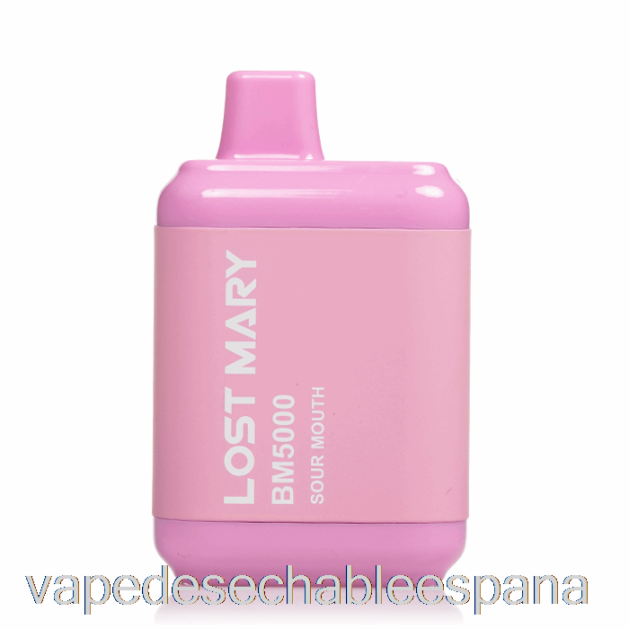 Vape España Lost Mary Bm5000 Desechable Boca Agria